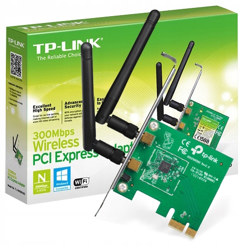 Купить Сетевая карта Wi-Fi N, PCI TP-LINK TL-WN881ND: отзывы, фото, характеристики в интерне-магазине Aredi.ru