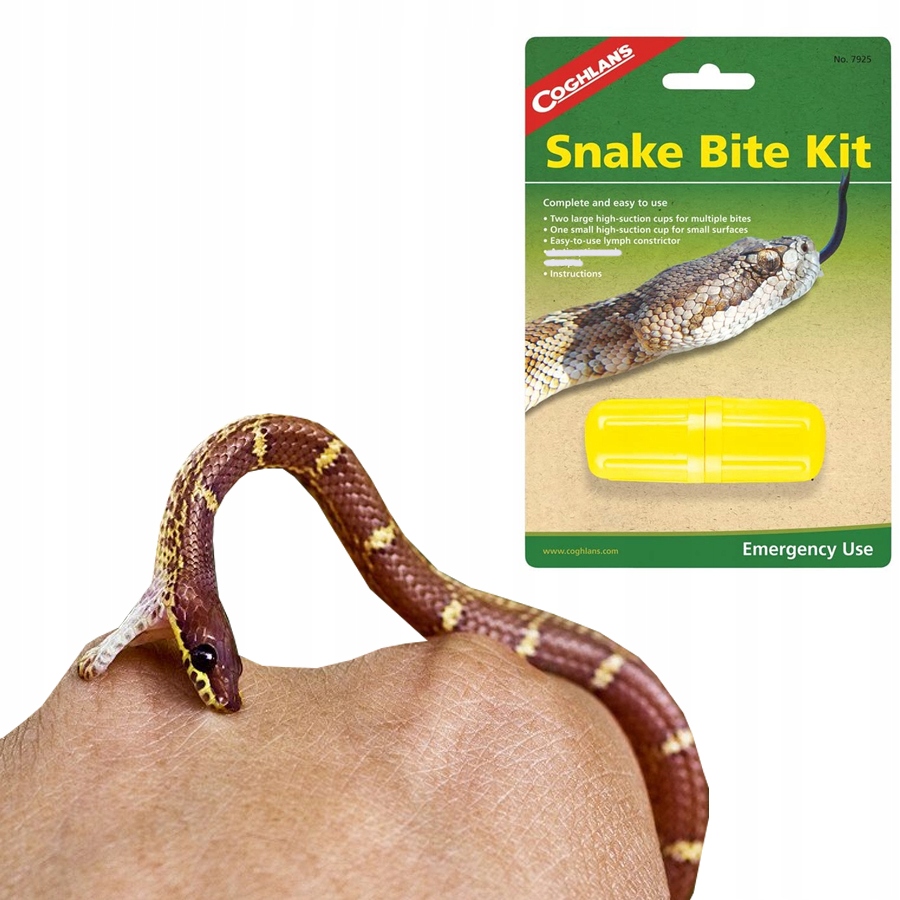 ZESTAW NA UGRYZIENIE WĘŻA SNAKE BITE KIT COGLAN'S