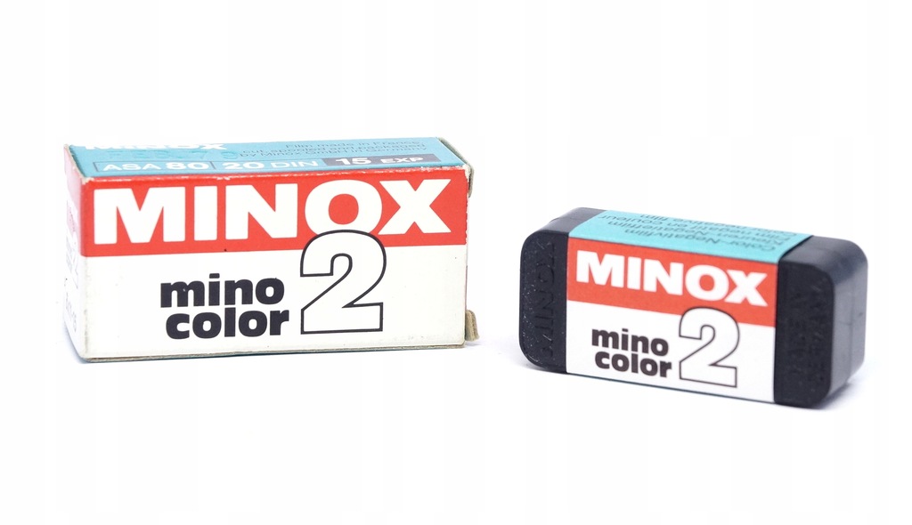film Minox mino color 2 ASA80 20DIN 15 EXP FEB 79