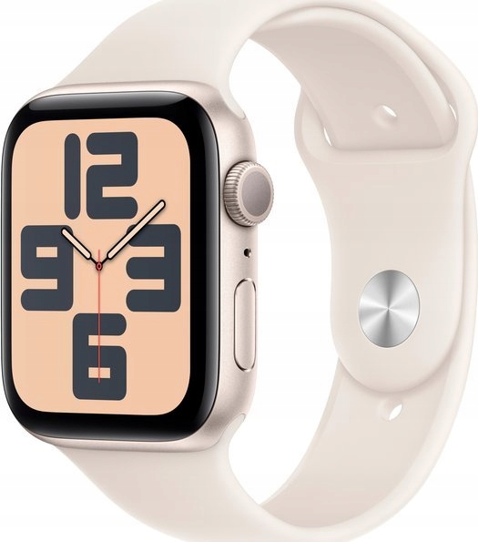 Apple Watch SE Gen.2 GPS 40mm Starlight Alu Sport M/L Beżowy OUTLET