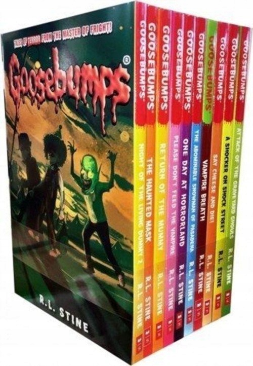 Goosebumps Horrorland Series. 10 Books Collection Set