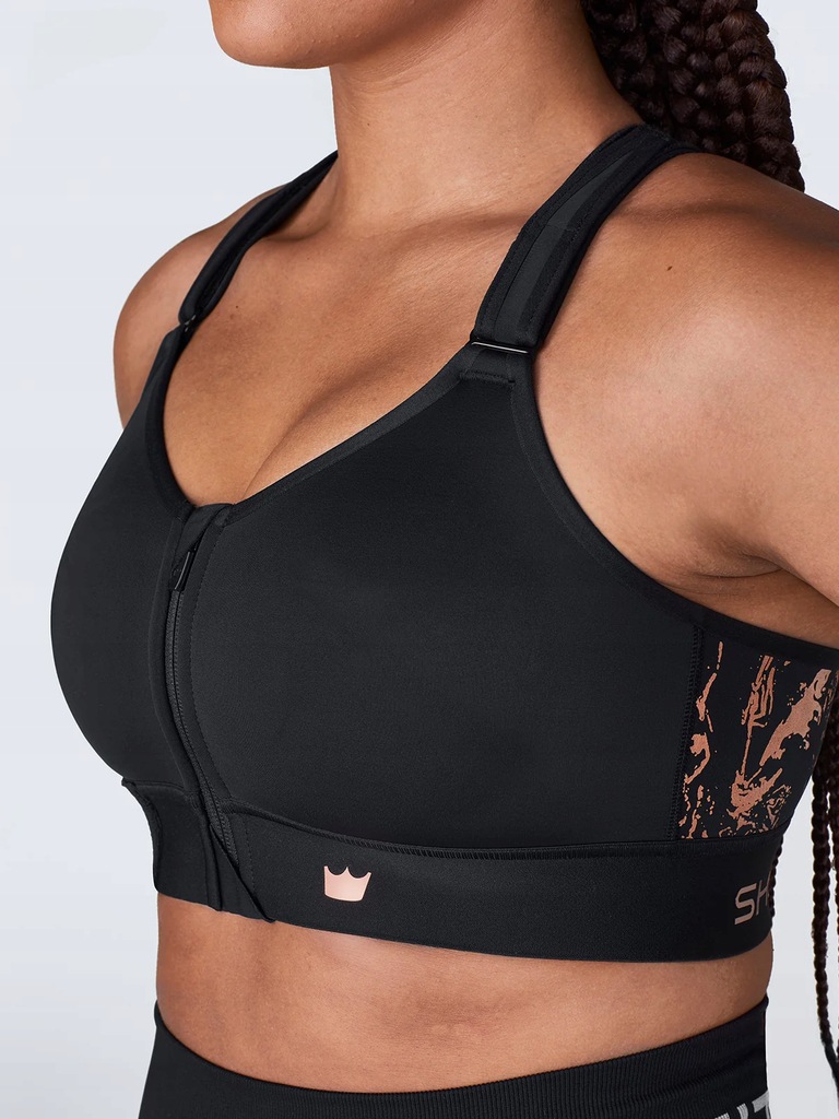 Stanik sportowy regulowany podtrzymujący Shefit rozmiar 2XL