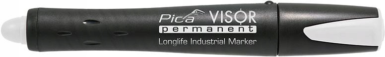 PICA Marker permanentny do znakowania VISOR biały