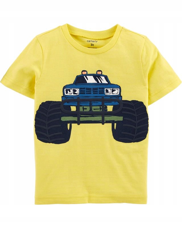 Carter's T-shirt Monster Truck 4T 104