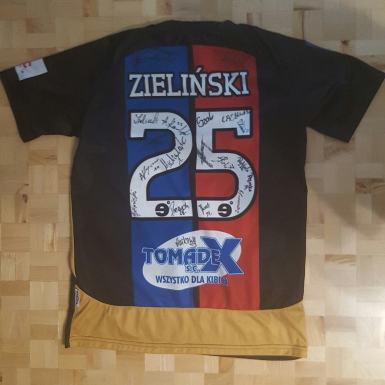 Koszulka POLONIA BYTOM autografy Zieliński !