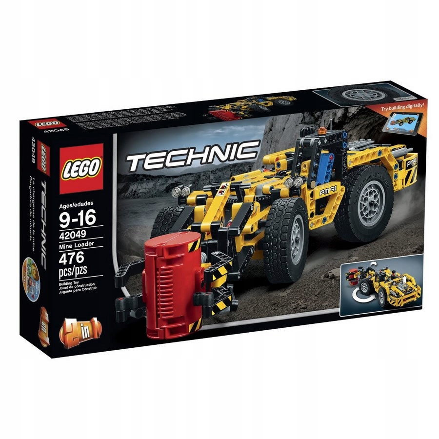 LEGO TECHNIC 42049 ŁADOWARKA GÓRNICZA 2w1 Klocki