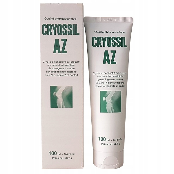 CRYOSSIL AZ 100ml ŻEL MOCNO CHŁODZĄCY oryginalny Francuski jak SOUPLESSIL