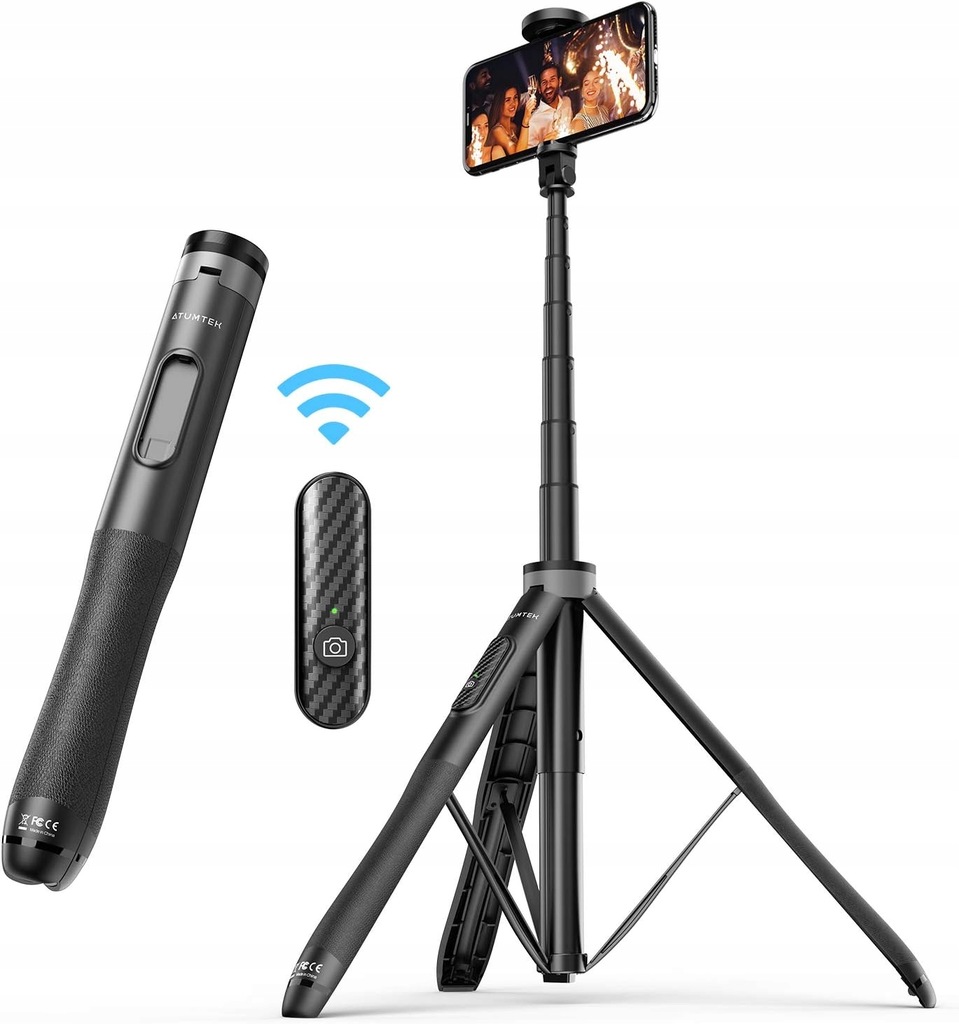 KIJEK DO SELFIE SELFE-STICK ATUMTEK CZARNY