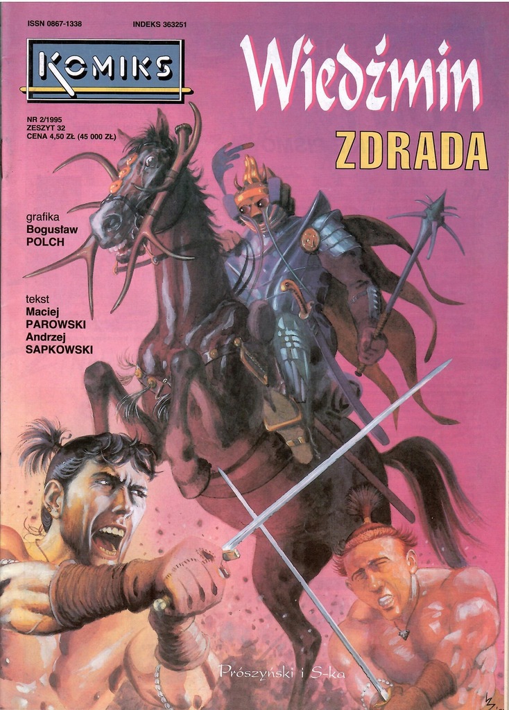 Wiedźmin - Zdrada. Komiks 2/1995