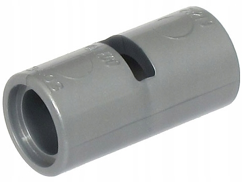 LEGO 62462 Matowy Srebrny Technic, złącze pinowe okrągłe 2L ze szcze 20szt.