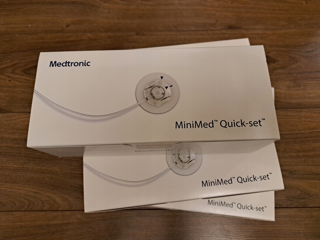 Wkłucia Medtronic MINIMED Quick-Set 6mm / 80cm