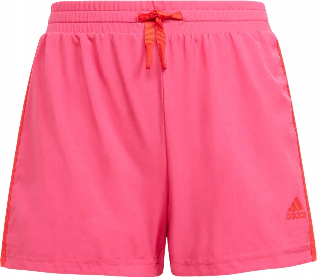 Spodenki Adidas dziewczęce sportowe różowe 140 cm