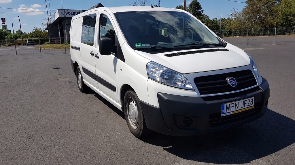 FIAT SCUDO 6 OSOBOWY Brygadówka 1.9 TD 92 KM