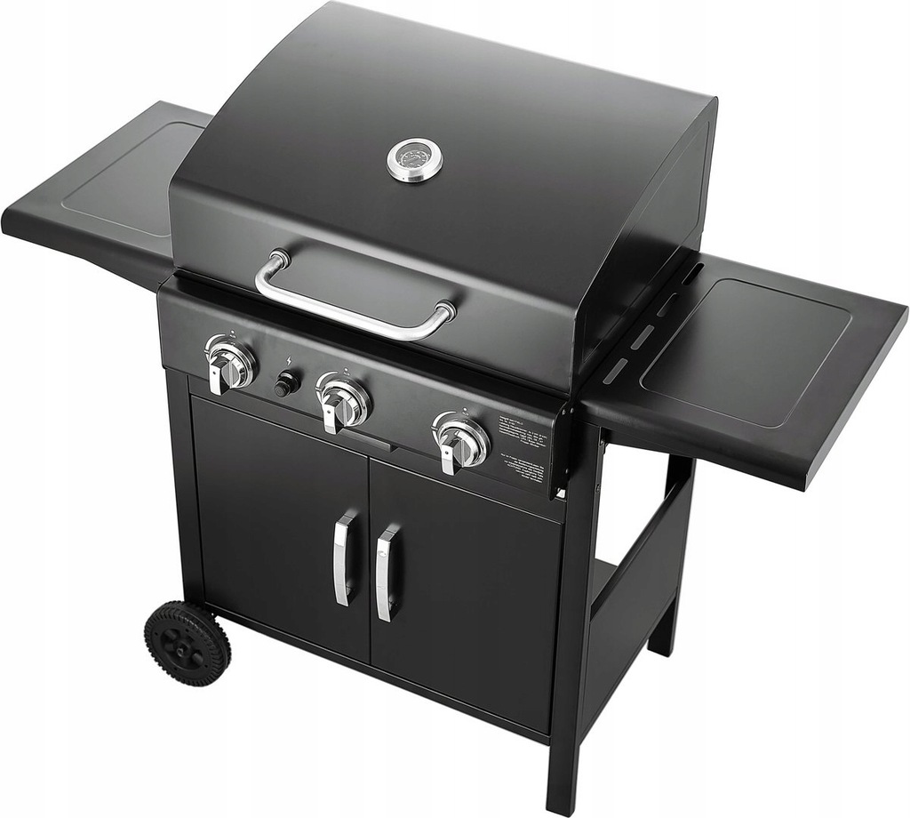grill gazowy trzypalnikowy BBQ FLAME MASTER 8,5 kW