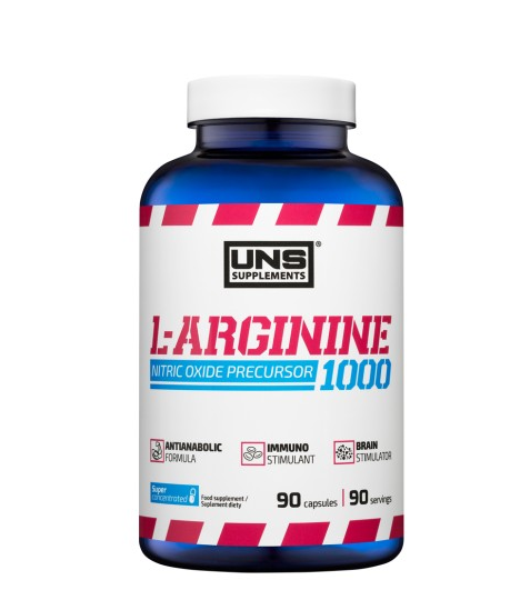 UNS L-Arginine 1000 90 kapsułek ODB.OSO. BIAŁYSTOK