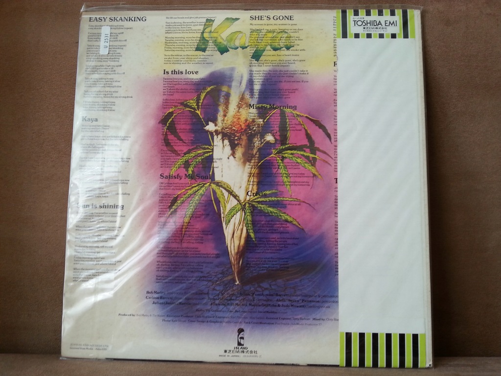 Купить Боб Марли и пластинка The Wailers-Kaya, япония, 1978 г.: отзывы, фото, характеристики в интерне-магазине Aredi.ru