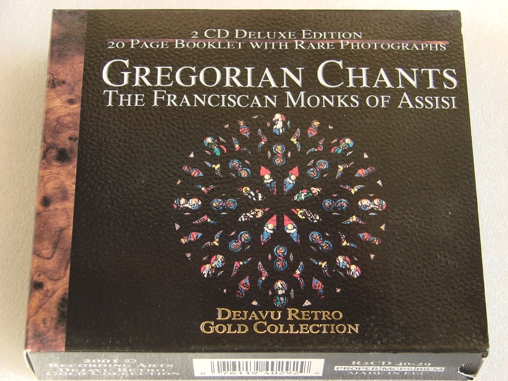 Coro Francescano D'Assisi – Gregorian Chants 2xCD