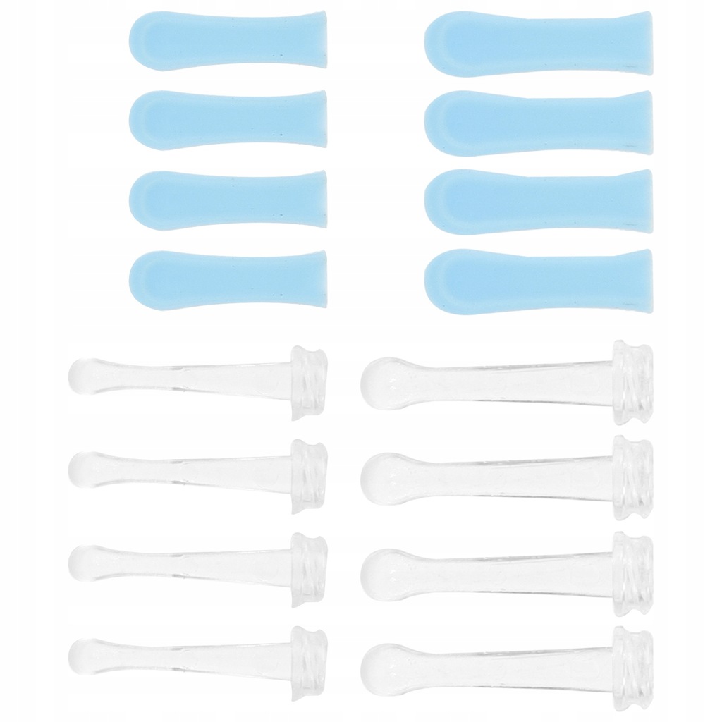 ZESTAW 1 WIDOCZNYCH ŁYŻECZEK DO USUWANIA WOSKOWINY Z USZU