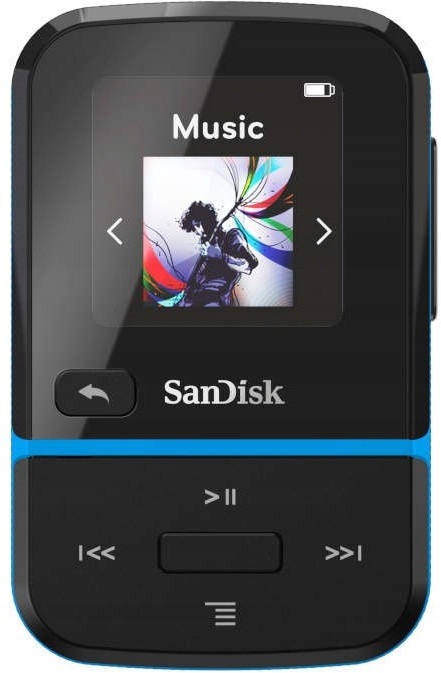 MP3 SanDisk Sansa Clip Sport Go 32GB Niebieski