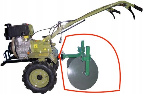 Obsypnik do ziemniaków do glebogryzarki dyskowy