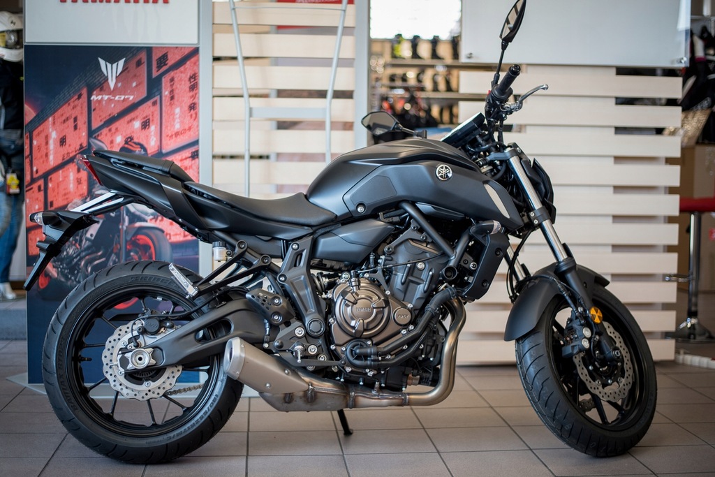 YAMAHA MT07 ABS Tech Black -PROMOCJA- Salon Polska