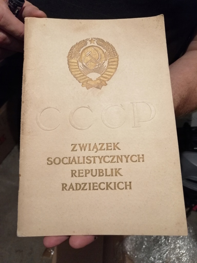 Broszura propagandowa z 1955 roku ZSRR