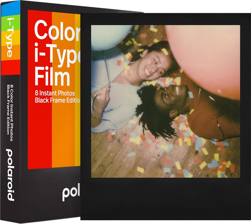 Wkłady do aparatu Color Film I-Type Black Frame Edition