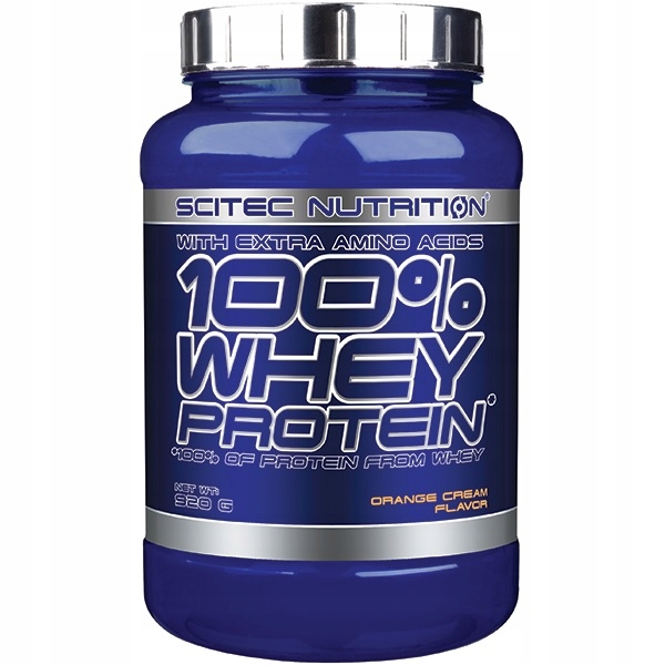 SCITEC 100% WHEY PROTEIN BIAŁKO ORANGE 920G LUBLIN