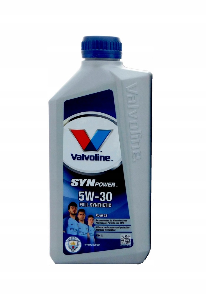 VALVOLINE SYNPOWER XLIII 5W30 OLEJ SILNIKOWY 1L