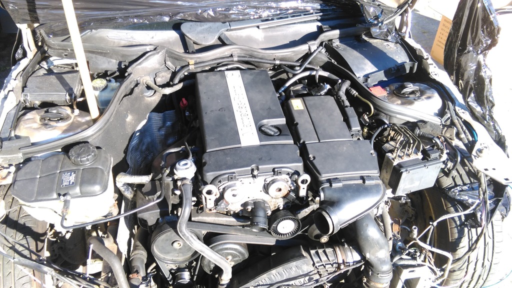 SILNIK MERCEDES 1.8 KOMPRESSOR 271 W203 W204 W211 7551063642