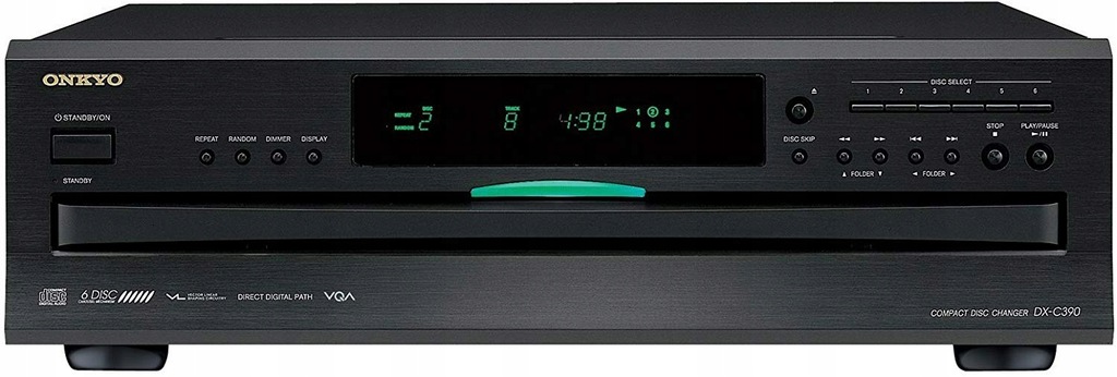 Купить ONKYO DX-C390 ЧЕРНЫЙ МНОГОДИСКОВЫЙ CD-ПЛЕЕР: отзывы, фото, характеристики в интерне-магазине Aredi.ru