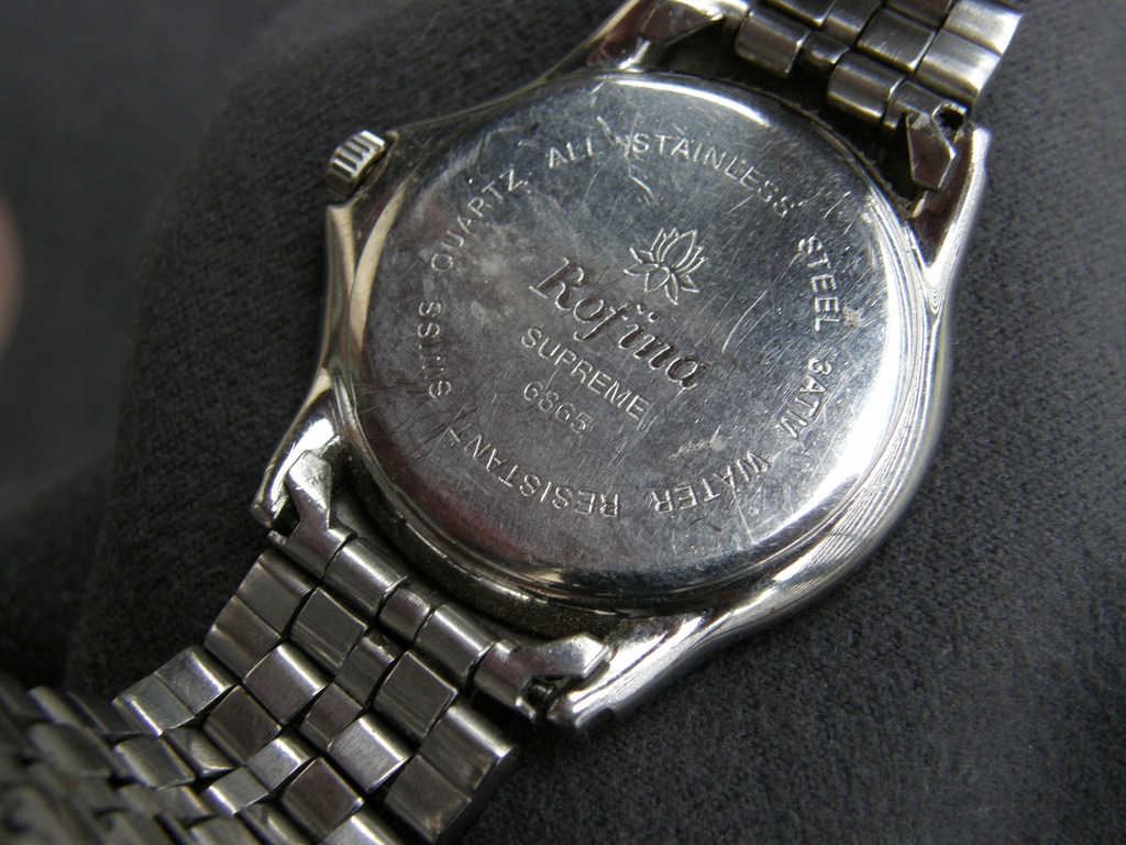 rofina supreme quartz watch