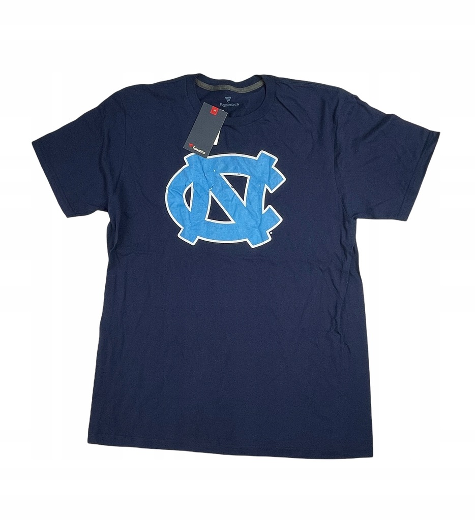 Koszulka t-shirt męski North Carolina NCAA L