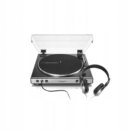 Gramofon Audio-Technica AT-LP60XHP + słuchawki