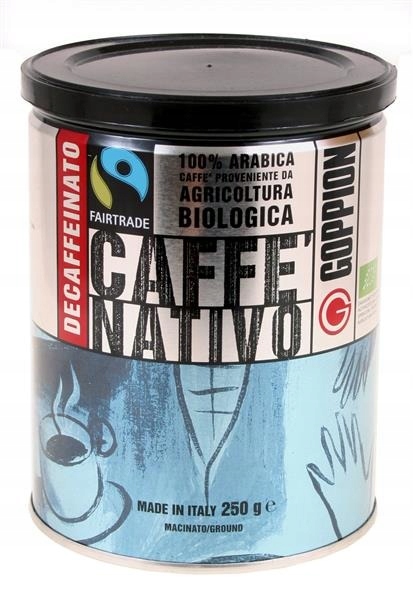 GOPPION CAFFE DECAFFEINATO kawa bezkofeinowa 250g