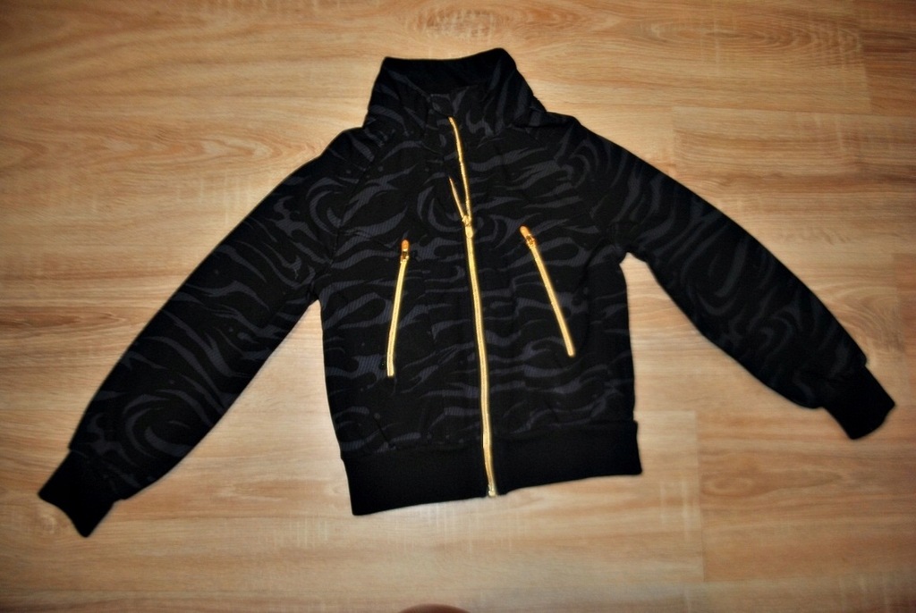 H&M świetna czarna kurtka KOLEKCJA 146 BDB