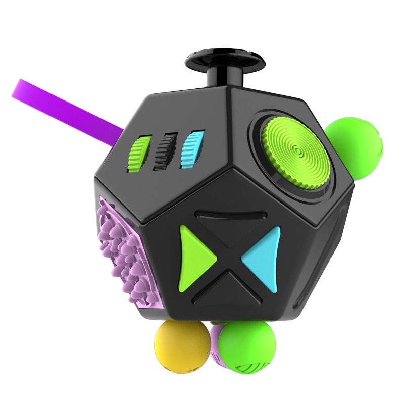 NOWA KOSTKA ANTYSTRESOWA FIDGET CUBE SPIN TOY 7244392748 oficjalne