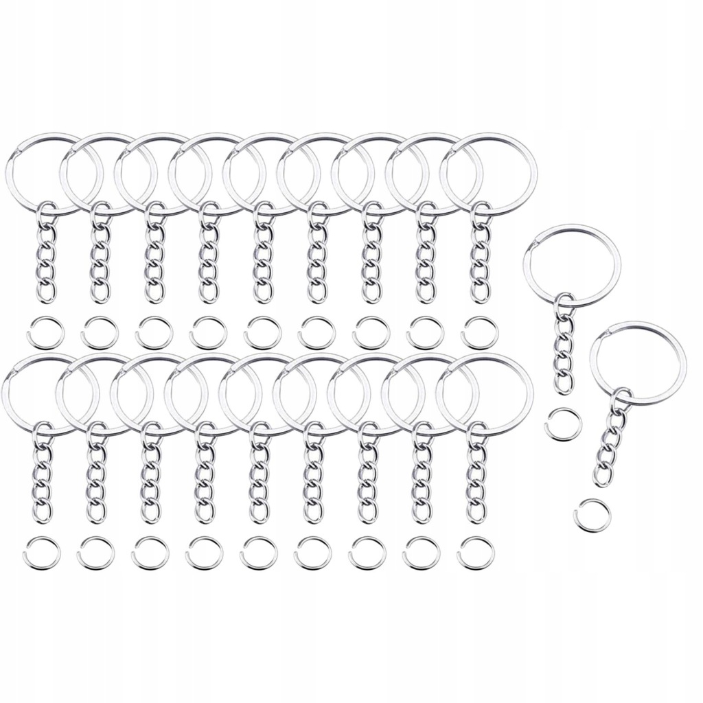 100 pierścieni, metalowe s z otwartym płaskim