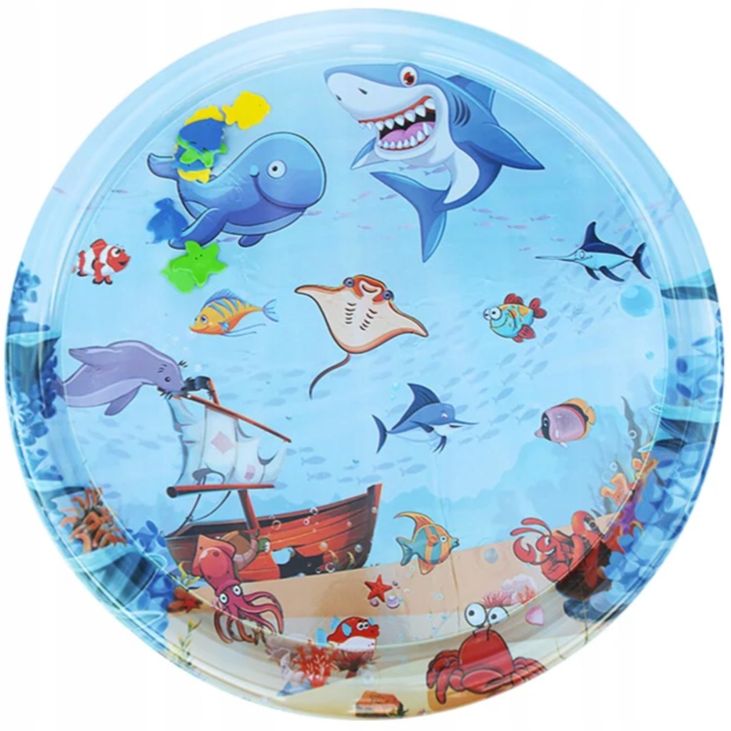 MATA SENSORYCZNA WODNA EDUKACYJNA DMUCHANA DUŻA