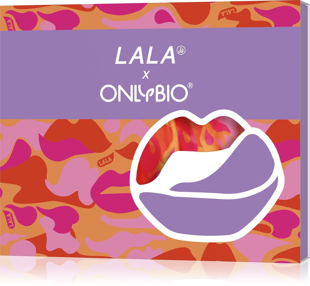 ONLYBIO x PLNY LALA - Scrunchie XL STRAWBERRIES & ORANGES
