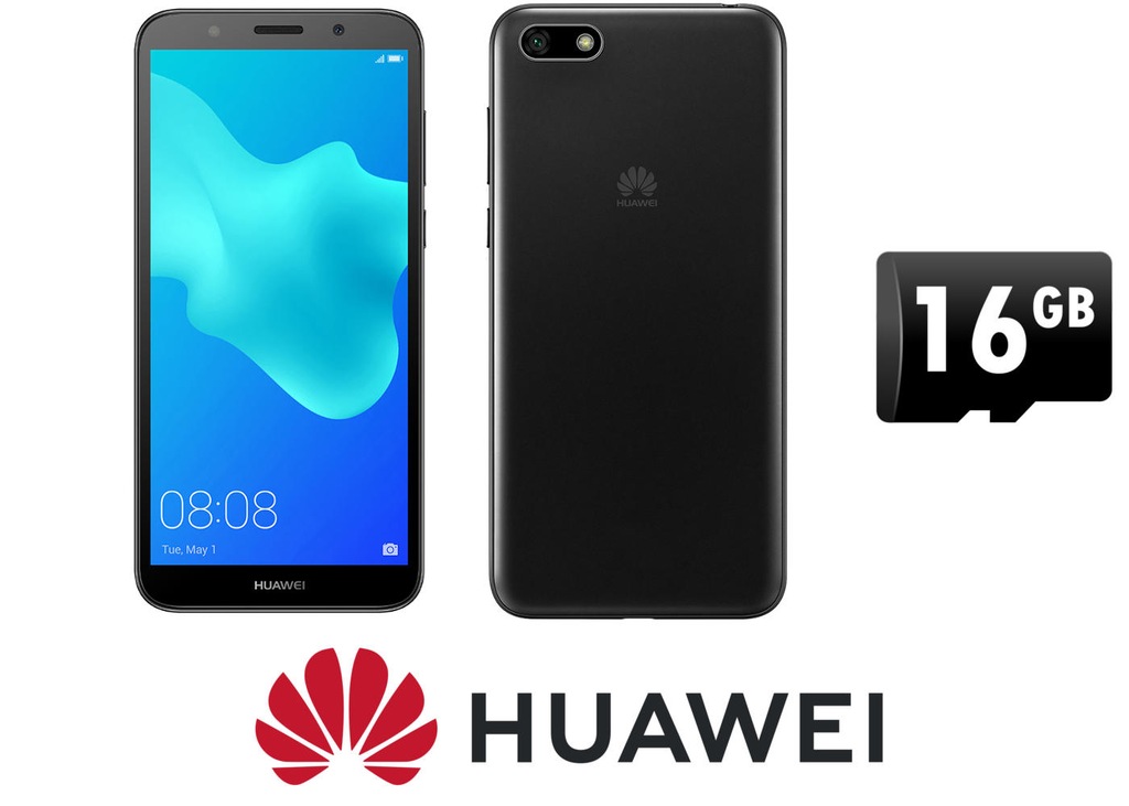 Huawei Y5 2018 DualSim czarny 2/16GB LTE
