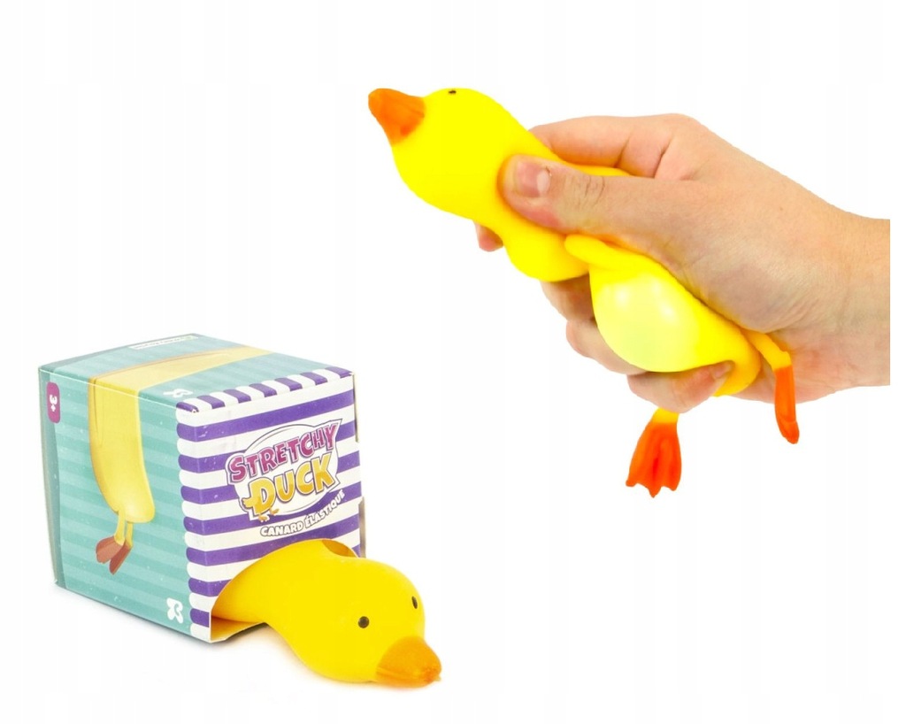 Gniotek Antystresowy Sensoryczny KACZKA SQUISHY