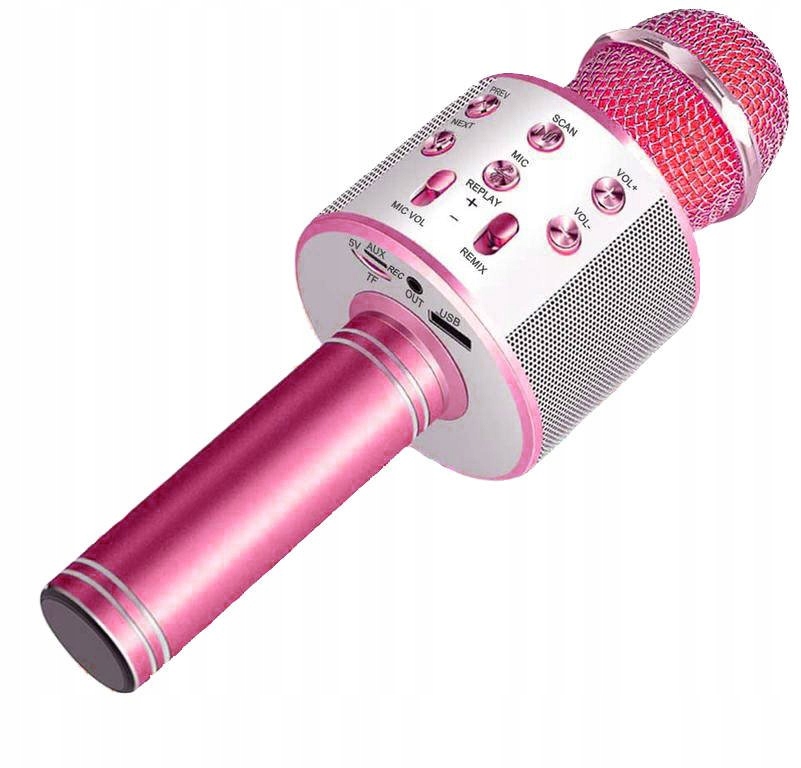 Mikrofon Bezprzewodowy do Karaoke z Kontrolerem Od