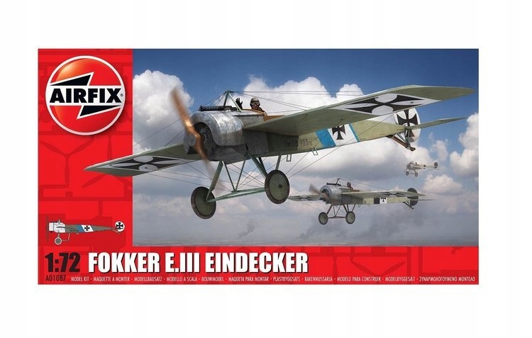 Купить Истребитель Fokker E.III Eindecker, модель Airfix: отзывы, фото, характеристики в интерне-магазине Aredi.ru