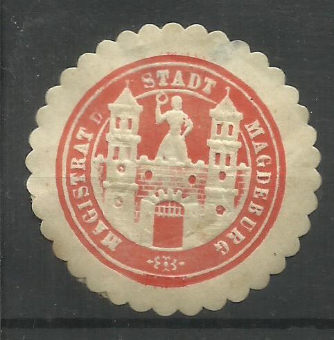 Zalepka - Magdeburg 1860-1914r