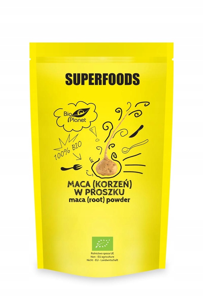 SUPERFOODS Maca (korzeń) w proszku BIO 150g BIO PL