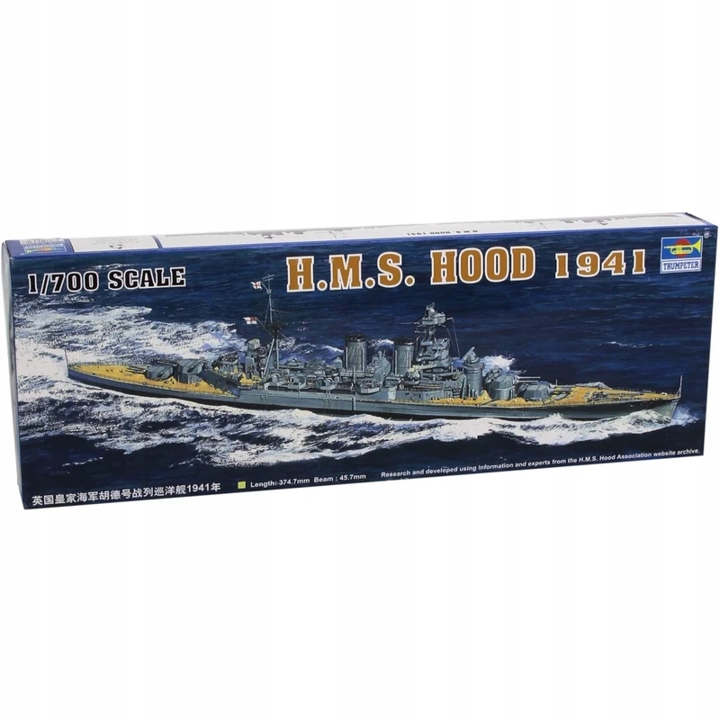 Model do sklejania HMS Hood 1941