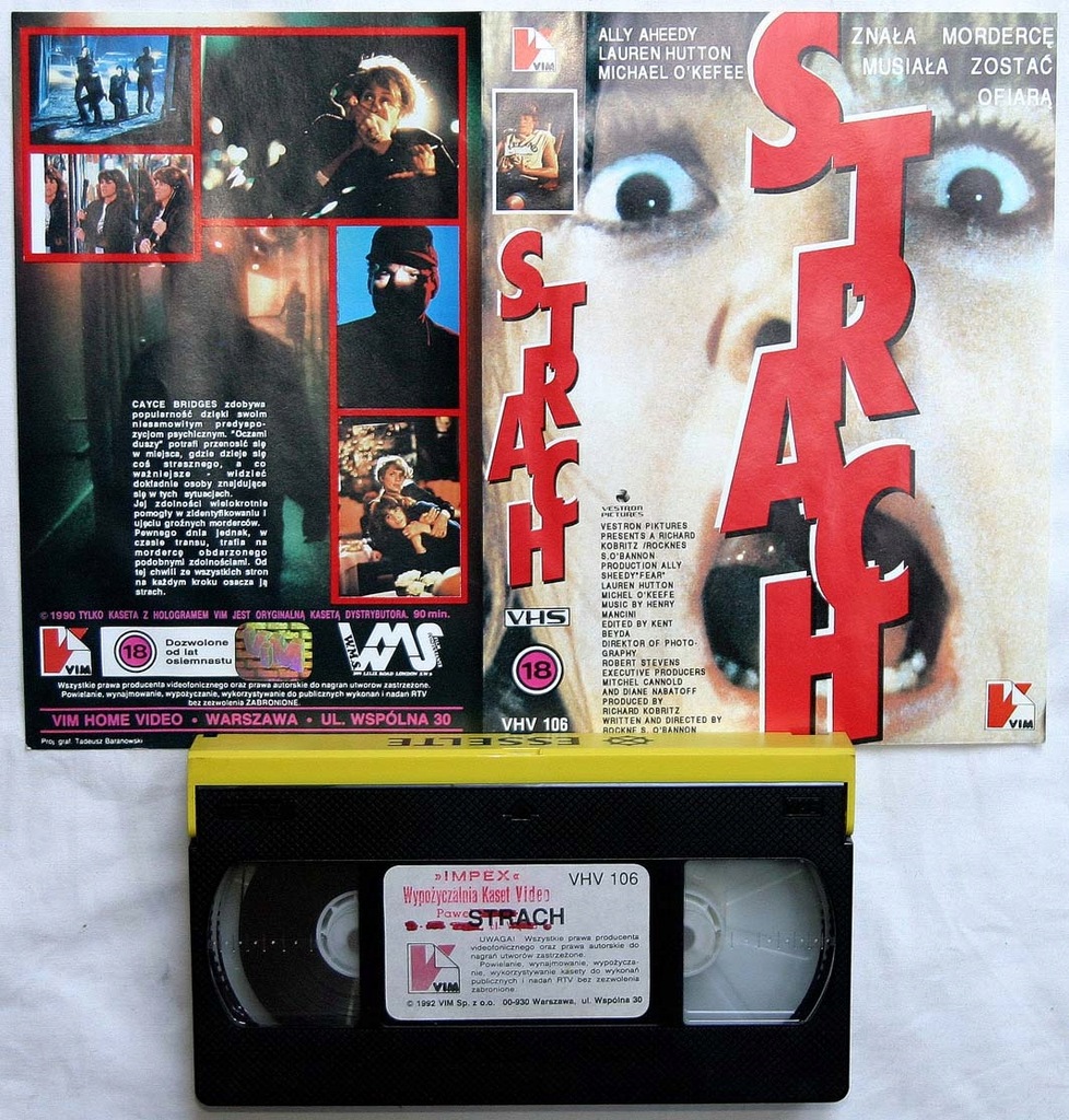 Strach - VHS