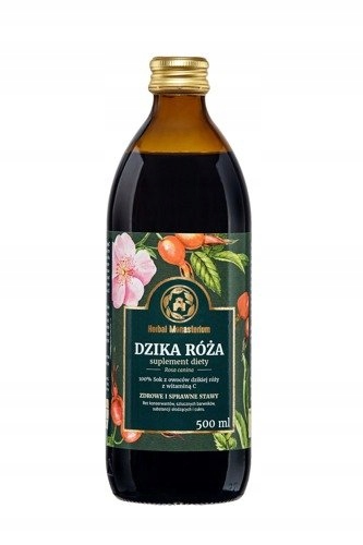 Dzika Róża sok 500 ml Herbal Pharmaceuticals