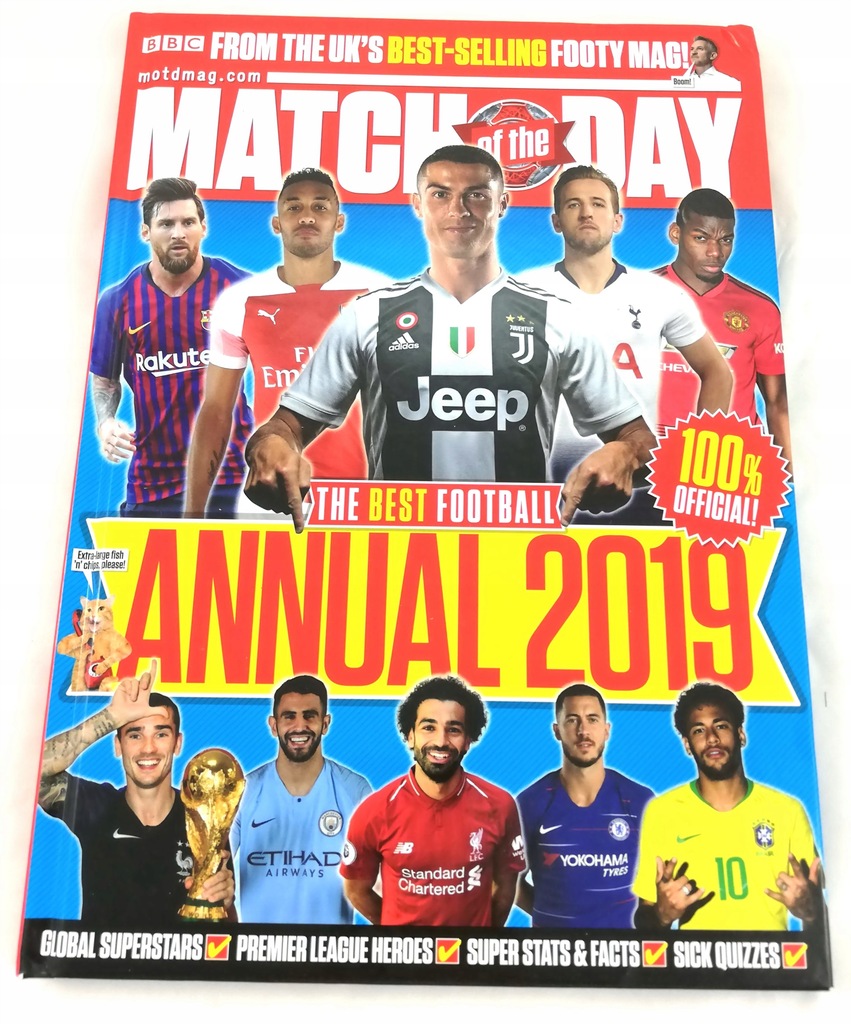 Match of the Day Annual 2019 WYPRZEDAŻ MAGAZYNU!!